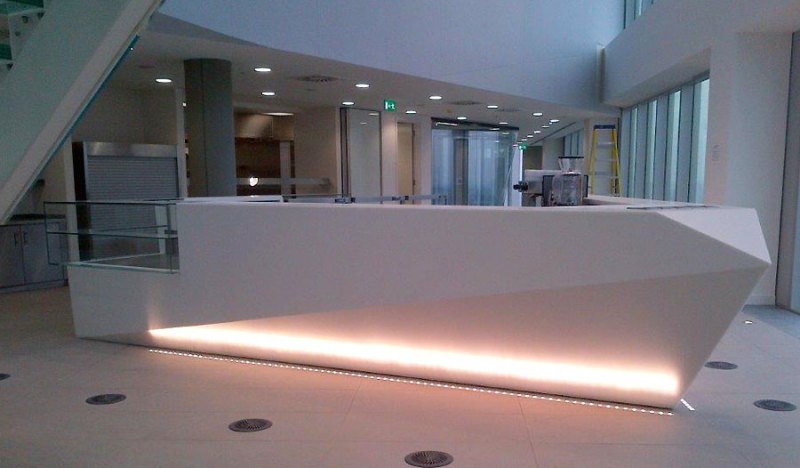 Bespoke reception desk example 28