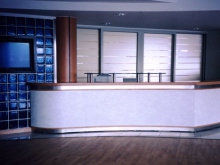 Custom-made reception desk example 11