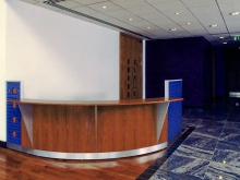 Custom-made reception desk example 17