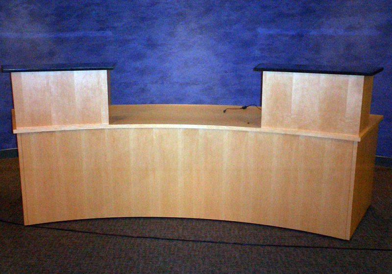 Bespoke reception desk example 5